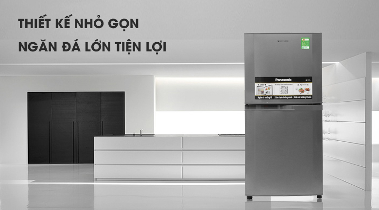 Tủ lạnh Panasonic 135 lít NR-BJ158SSV1