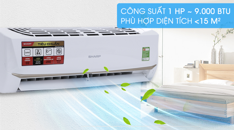 Máy lạnh Sharp 1 HP AH-A9UEW