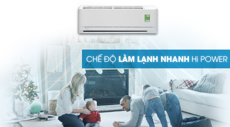 HI Power - Máy lạnh Toshiba 1.0 HP RAS-H10QKSG-V